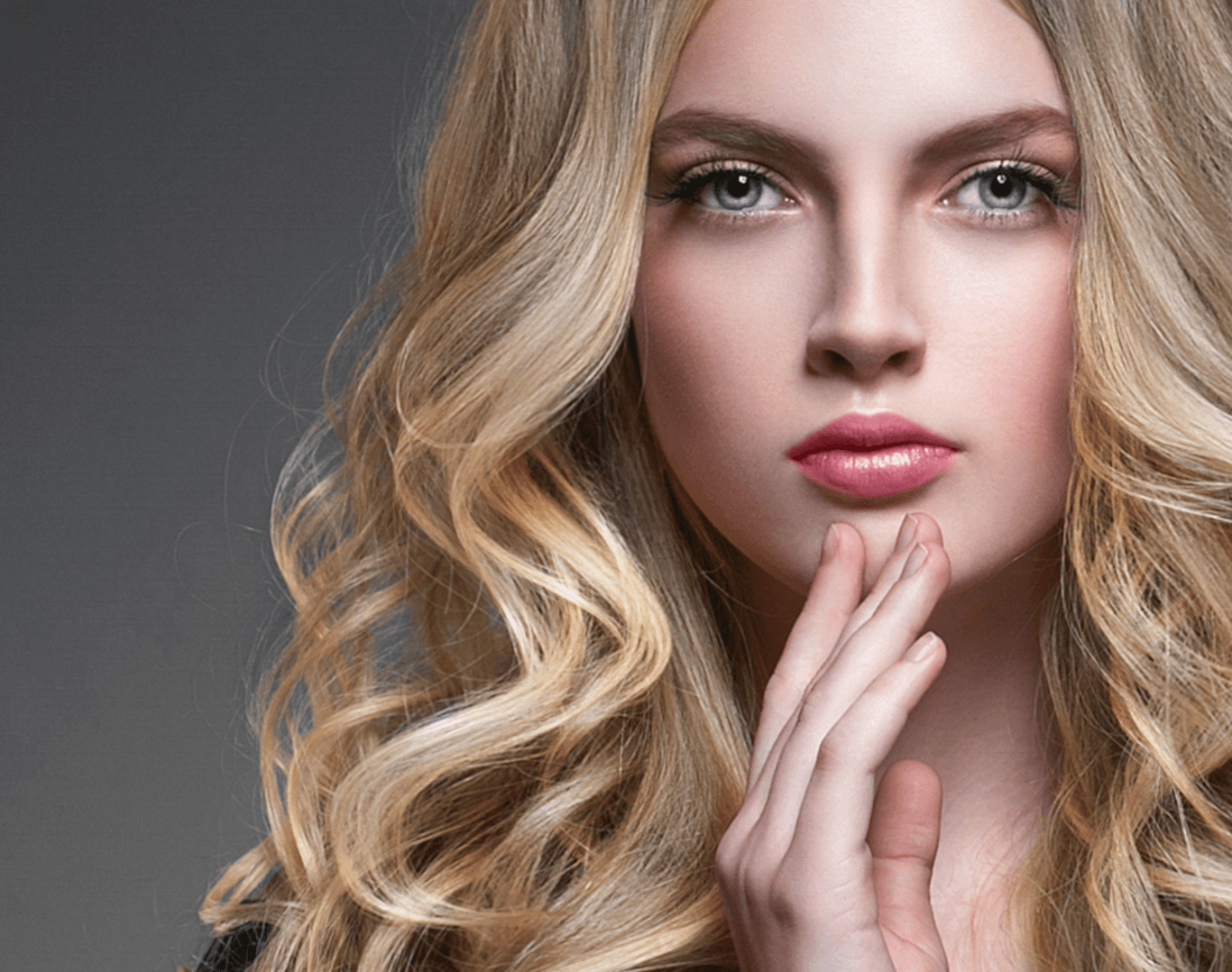 Woman with full head of blonde foil highlights at Directors Cut Hair, Nails and Beauty, Crystal Peaks, Sheffield