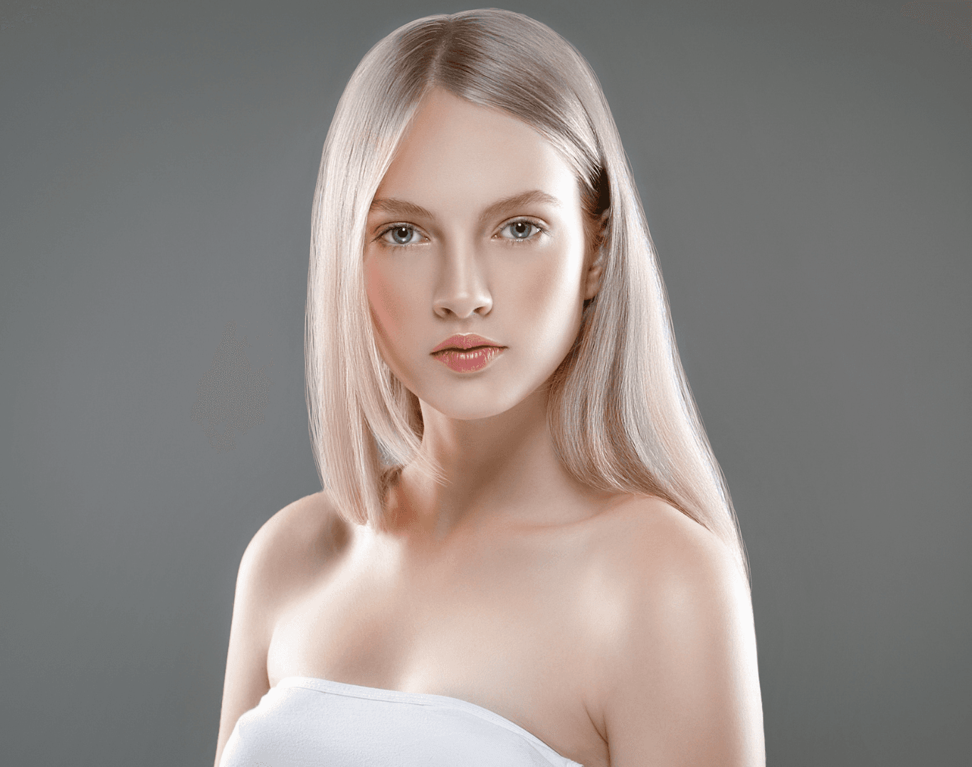 Woman with half head of foil highlights at Directors Cut Hair, Nails and Beauty, Crystal Peaks, Sheffield